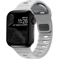 Nomad Sport Strap S/M řemínek pro Apple Watch 42/41/40/38 mm Lunar Gray - Řemínky