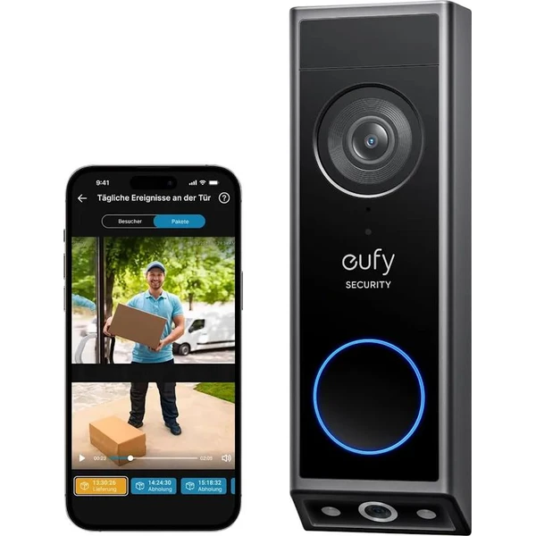 Anker eufy E340 videotelefon s duální kamerou, 2K černý - Chytré zvonky - Obrázek 6818c431cf2c4993ac69b56d5445a9f0