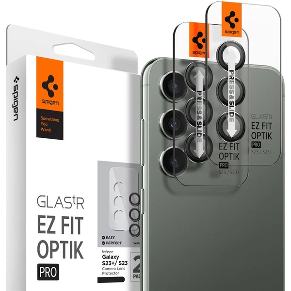 Spigen Glass EZ Fit Optik Pro 2 Pack sada skel Samsung Galaxy S23/S23+/S24 - Ochranné folie a skla - Obrázek 6821000J01