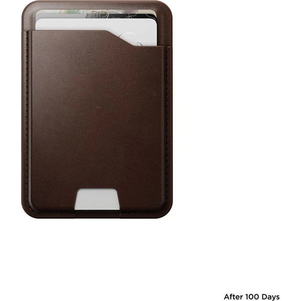Nomad Leather Mag Wallet peněženka s Apple Find My hnědá - Peněženky - Obrázek 68325b7aed414ab297841b6b9e74025c