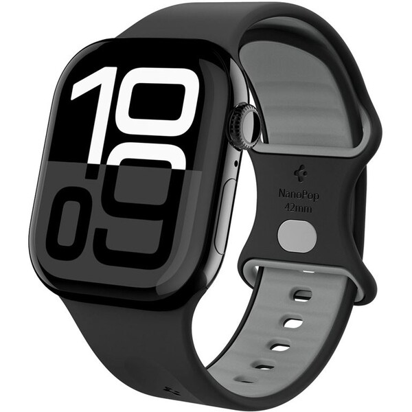 Řemínek pro Apple Watch Apple Watch 42mm/41mm/40mm Spigen Nano Pop Band - černý
