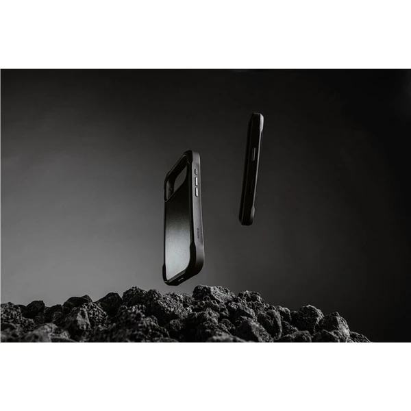 Nomad Rugged Leather Case (Horween) MagSafe kožený kryt iPhone 17 Pro Black - Pouzdra - Obrázek 6847bc88c1a94645a4917cfebb7e62d9