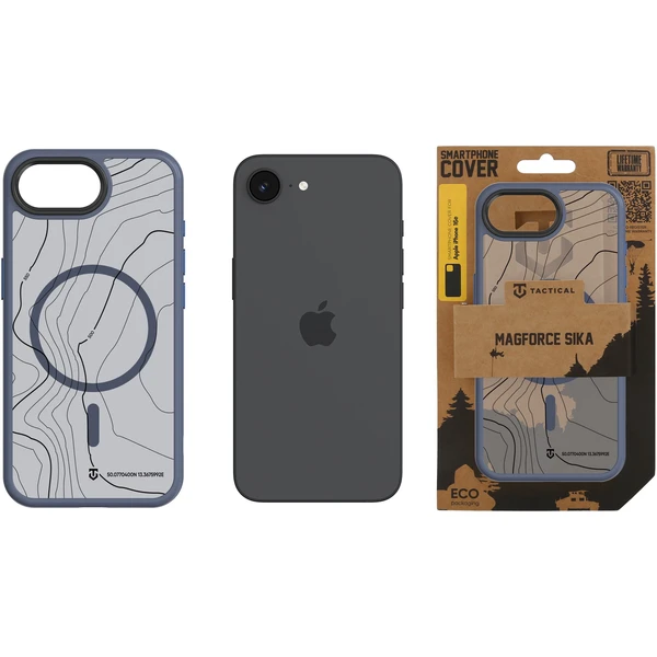 Tactical MagForce Hyperstealth Sika kryt iPhone 17e/16e Deep Blue - Pouzdra - Obrázek 684cdcce555f424ea202bab2089b9972