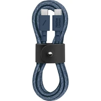 Native Union Belt Cable USB-C/USB-C kabel 1,2m, 60W modrý - Kabely a redukce