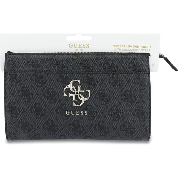 Guess PU 4G Metal Logo kabelka na telefon černá - Kabelky - Obrázek 6865e13c10634be78a9999863f1357b2