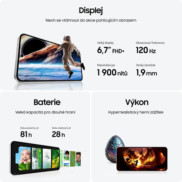 Samsung Galaxy S24 FE 5G 8GB/128GB grafitový - Mobilní telefony - Obrázek 6878000K01