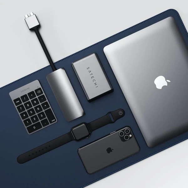 Satechi 75W Dual USB-C PD cestovní nabíječka vesmírně šedý - Nabíječky - Obrázek 687D100301