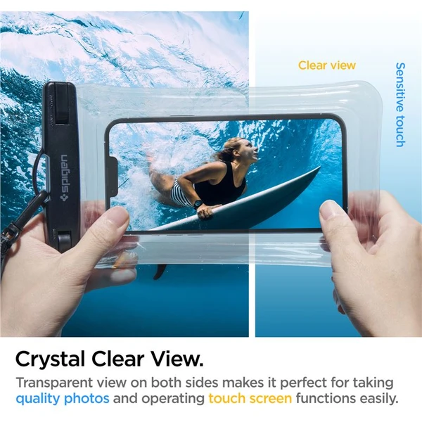 Spigen Aqua Shield Floating voděodolné pouzdro A610 1 Pack čiré - Pouzdra - Obrázek 68A4000601