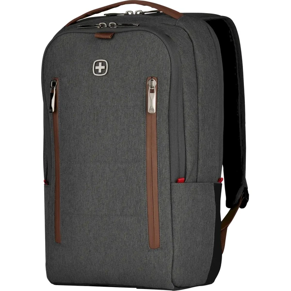 WENGER CITY UPGRADE 16" batoh na notebook s ledvinkou šedý - Batohy - Obrázek 68AF000L01