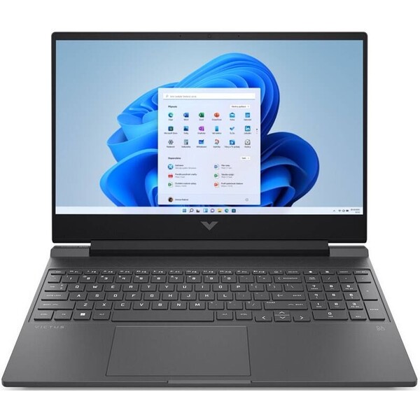 HP VICTUS 15-fa2721nc B7VG2EA#BCM Stříbrná
