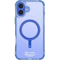 SKINARMA Saido Mag-Charge kryt iPhone 16 modrý - Pouzdra