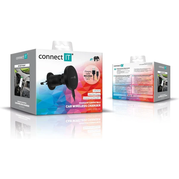 CONNECT IT InCarz Magsafe nabíječka černá - Nabíječky - Obrázek 68N0000P01