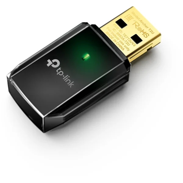 TP-Link Archer T2U WiFi USB adaptér - Síťové adaptéry - Obrázek 68QFF00101