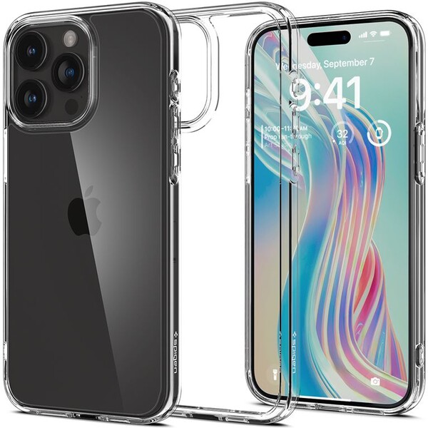 Spigen Crystal Hybrid kryt iPhone 15 Pro Max čirý