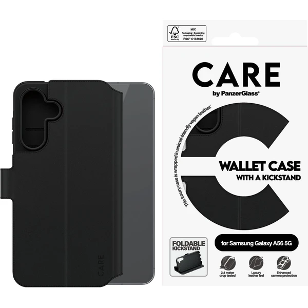 PanzerGlass® CARE pouzdro Samsung Galaxy A56 5G Wallet Kickstand - Pouzdra - Obrázek 68UC000K01