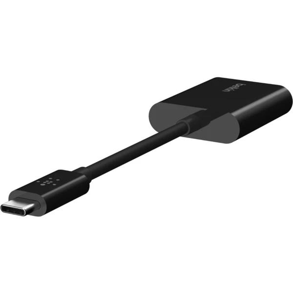 Belkin CONNECT USB-C audio/napájecí adaptér černý - USB huby - Obrázek 68VN300301