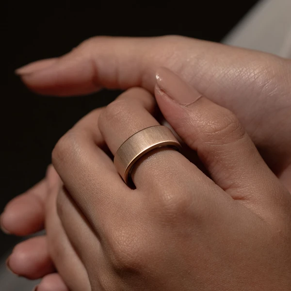 Ultrahuman Ring AIR chytrý prsten vel. 10 Rose Gold - Chytré prsteny - Obrázek 68XM000K01