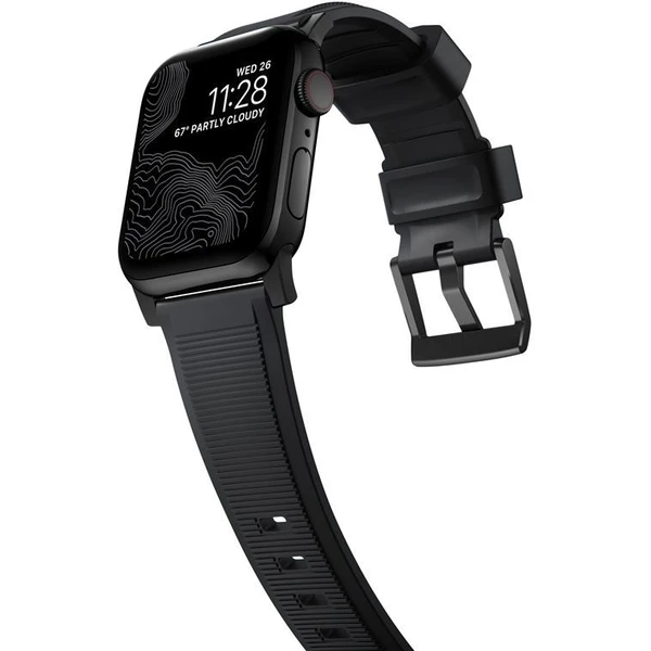 Nomad Rugged Strap řemínek Apple Watch 49/46/45/44/42mm černý - Řemínky - Obrázek 68XZ200301