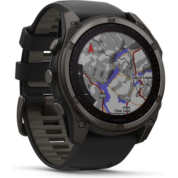 Garmin Fenix 8 Solar 51 mm titan černé - Chytré hodinky - Obrázek 68YE000O01