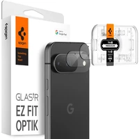 Spigen Glass tR EZ Fit Optik 2 Pack tvrzené sklo na fotoaparát Google Pixel 9 čiré - Ochranné folie a skla