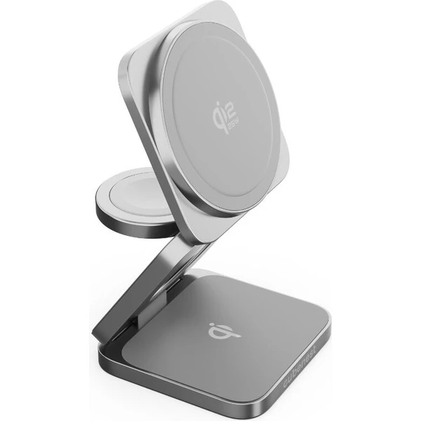 Cubenest SQ312 Ultra Qi2.2 (MagSafe) 3v1 nabíječka (35W) šedá - Nabíječky - Obrázek 68c38b9b5ec04c09b48d2a04ec4819da