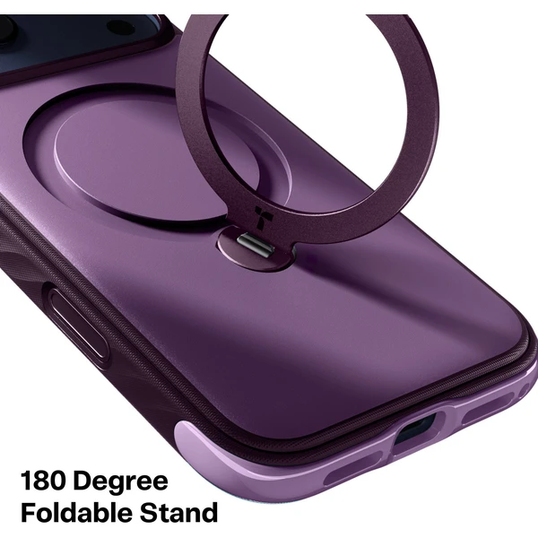 Torras Ostand Q3 Rugg MagSafe kryt iPhone 18 Pro fialový - Pouzdra - Obrázek 68cd0cf7174744aaa0b12288f703f140