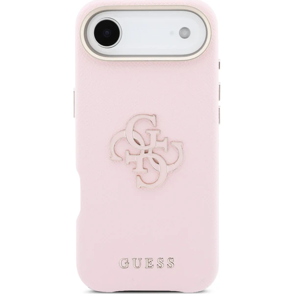 Guess PU Resin Logo kryt iPhone Air růžový - Pouzdra - Obrázek 68d48ff328104d0b9f47daabef6587d4