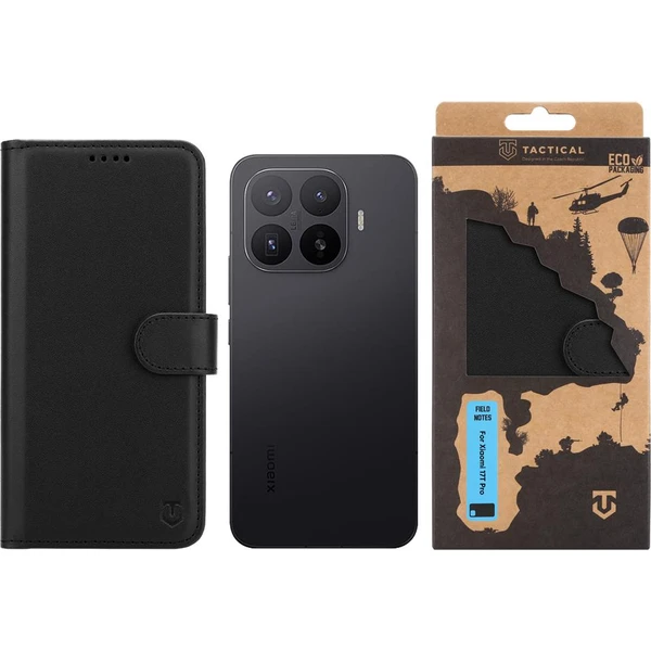 Tactical Field Notes pouzdro Xiaomi 17T Pro černé - Pouzdra - Obrázek 6909adffb80b4b34b42b944d53bd9c61