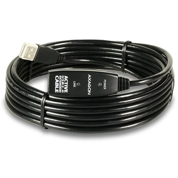 AXAGON ADR210 USB 2.0 aktivní prodlužovací / repeater kabel 10m - Kabely - Obrázek 693V000501