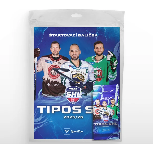 Hokejové karty SportZoo Tipos SHL 2025/26 Startovací balíček - Hokejové karty - Obrázek 696R000K01