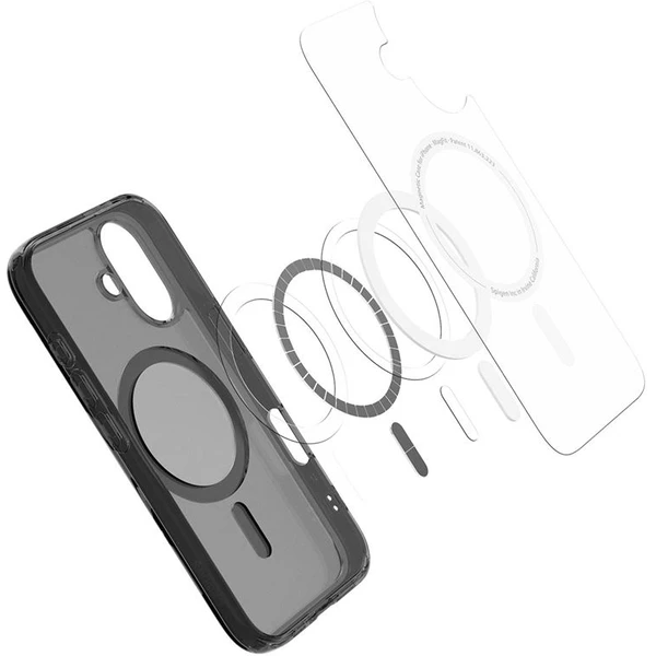 Spigen Ultra Hybrid T MagSafe kryt iPhone 16 černý - Pouzdra - Obrázek 69889172fb6942ef9ac0b791af90b4f6