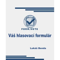 FORM.VOTE  Váš hlasovací formulár - E-kniha