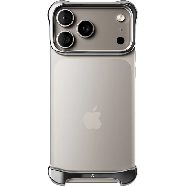Arc Pulse hliníkový ochranný rám iPhone 17 Pro Max stříbrný - Pouzdra - Obrázek 69DJ000K01