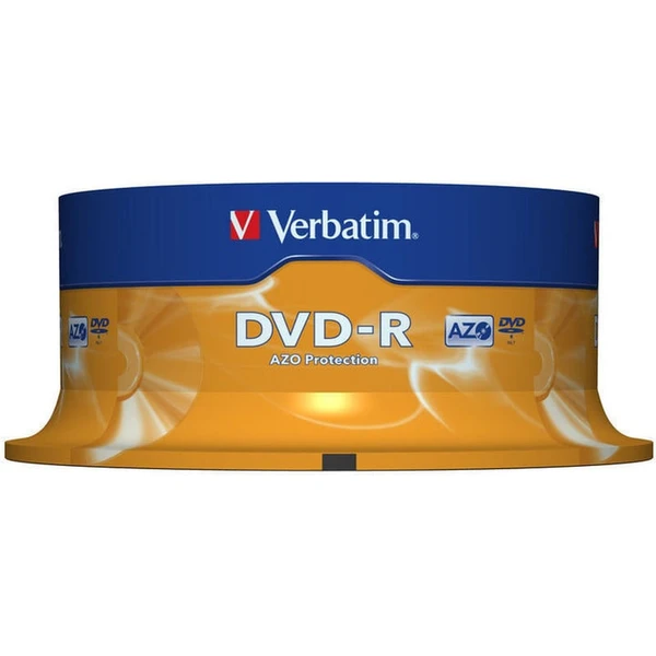 VERBATIM DVD-R(25 ks)Spindle/General Retail/16x/4.7GB - Optické disky - Obrázek 69P2000P01
