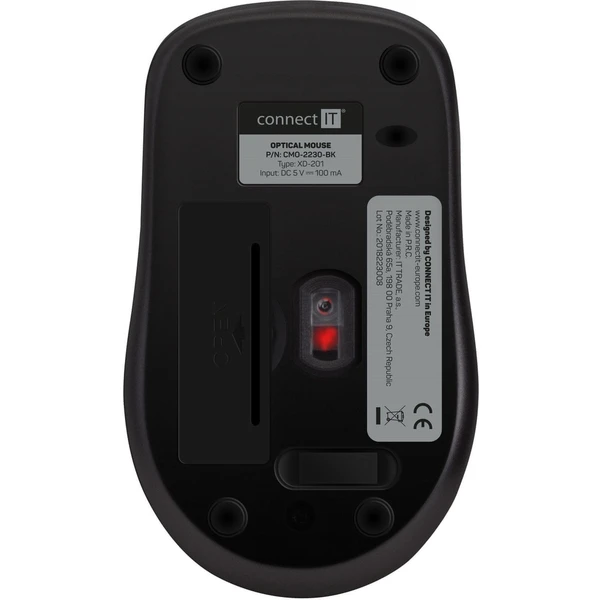 CONNECT IT MUTE bezdrátová myš černá - Myši - Obrázek 69PN600301