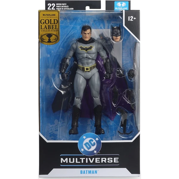 Akční figurka McFarlane Toys DC Multiverse: DC Rebirth - Batman (Gold Label) 18 cm - Figurky - Obrázek 69YM000K01