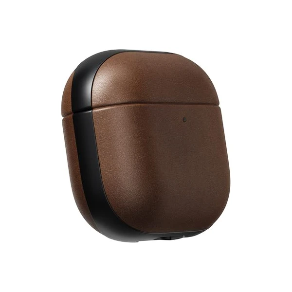 Nomad Modern Leather pouzdro Apple Airpods 4 tmavě hnědé - Pouzdra - Obrázek 69a9cd15301a4d128c46d4dd69dd818a