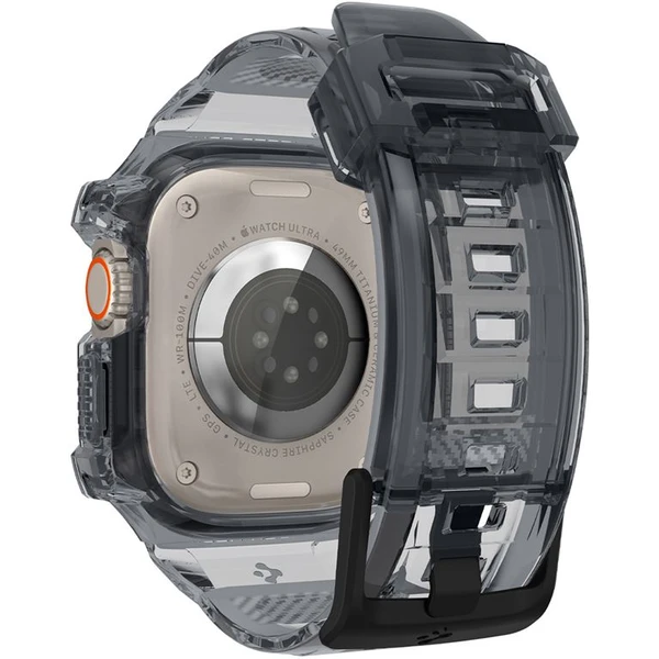 Spigen Rugged Armor Pro řemínek s pouzdrem Apple Watch Ultra 3/2/1 (49mm) kouřový - Pouzdra - Obrázek 69aa3424f2554f21aab1fbbc84a08ca2