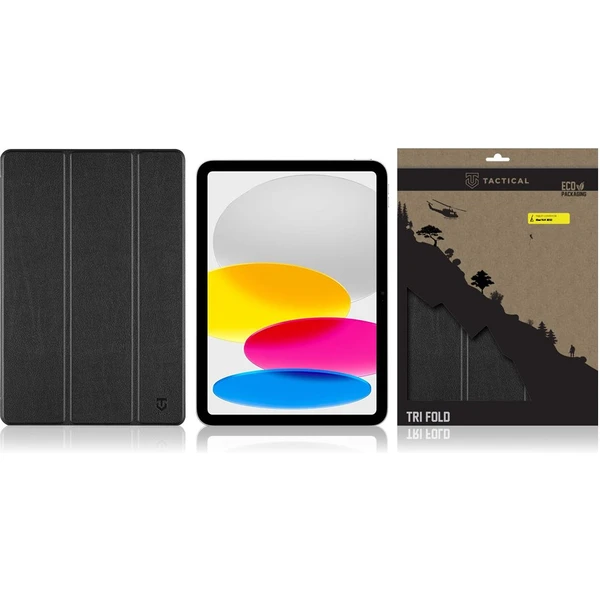 Tactical Book Tri Fold pouzdro iPad 10.9" (2022)/iPad 11" (2025) černé - Pouzdra - Obrázek 69b2f5ffa6e1438e903312f942d9eaa7