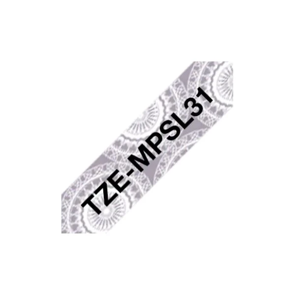 Brother TZe-MPSL31 matná páska černá na stříbrném 12 mm - Pásky pro štítkovače - Obrázek 69c068249f4d49c2a7631d59834a97c5