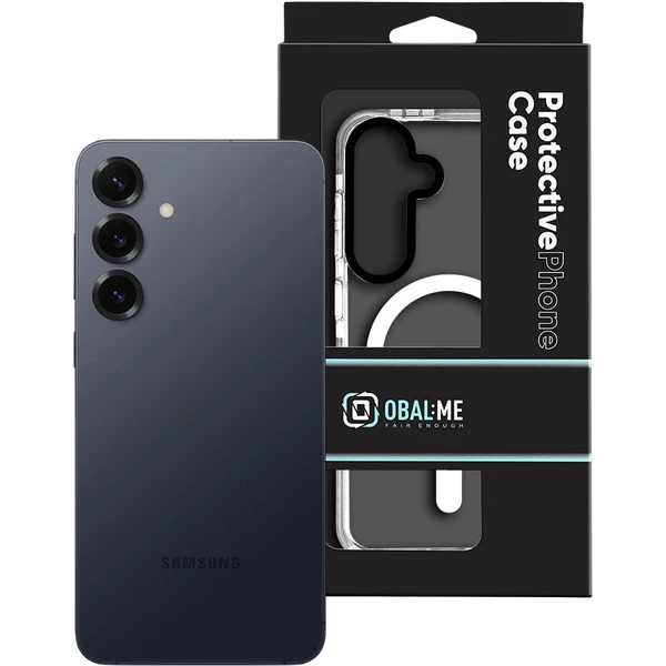 OBAL:ME MagNetix Bumper kryt Samsung Galaxy S25 bílý - Pouzdra - Obrázek 69c60efe1e8e428f9278f05ec6373f78
