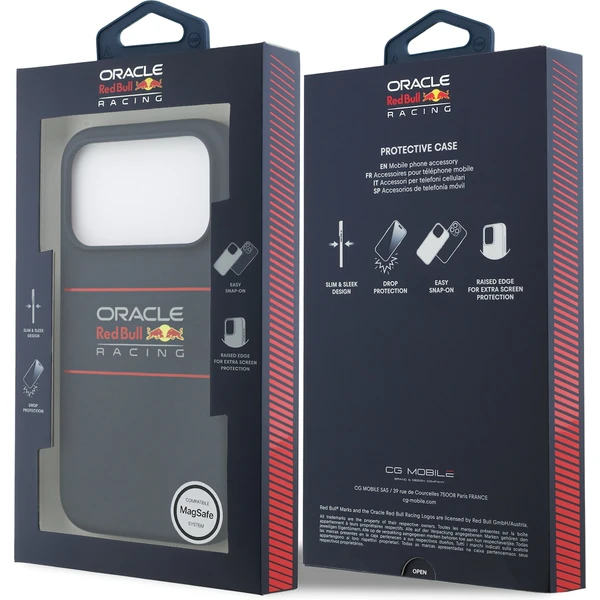 Oracle Red Bull Silicone Horizontal Logo MagSafe kryt iPhone 17 Pro modrý - Pouzdra - Obrázek 69e1621997ca4eaa9b26588ee33d515e