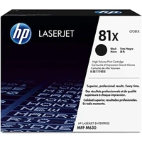 HP CF281X č. 81X Černá originální - Tonery