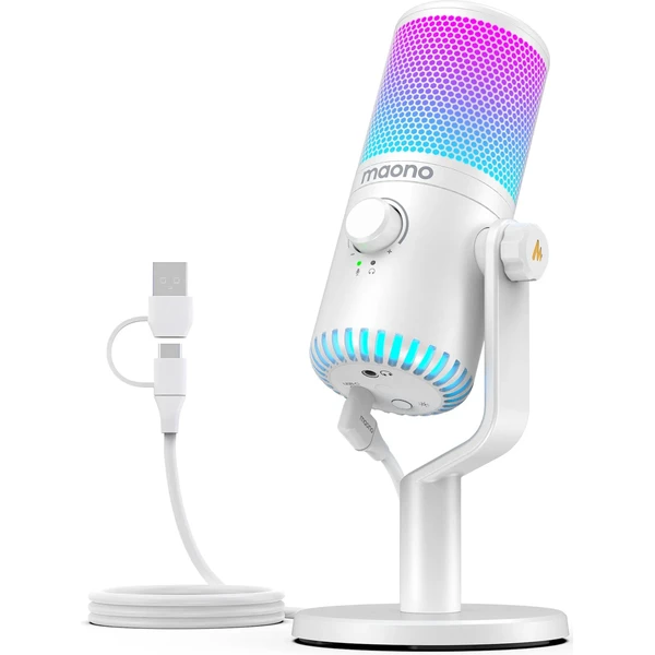 Maono DM30RGB mikrofon bílá - Mikrofony - Obrázek 6A5B000O01