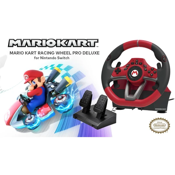Hori Mario Kart Racing Wheel Pro Deluxe (NSW/NSW2) - Volanty - Obrázek 6A9K000K01