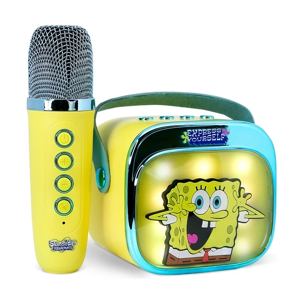 LED Karaoke reproduktor s mikrofonem OTL - SpongeBob PopSing - Mikrofony - Obrázek 6A9L000K01