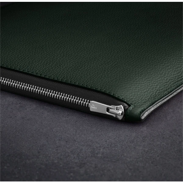 Woolnut Leather Folio kožené pouzdro iPad Pro 12,9"/iPad Pro 13"/iPad Air 13" tmavě zelené - Pouzdra - Obrázek 6ALR100501