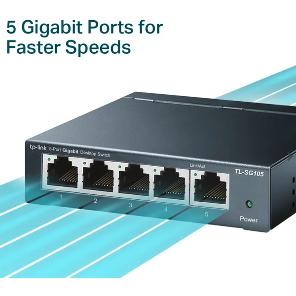 TP-Link TL-SG105 switch - Switche - Obrázek 6AOV600301