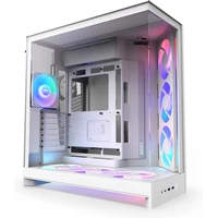 NZXT H9 Flow RGB+ bílá - Počítačové skříně