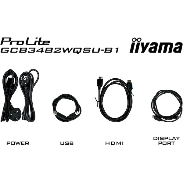 iiyama ProLite GCB3482WQSU-B1 herní monitor 34" - Monitory - Obrázek 6BGE000K01
